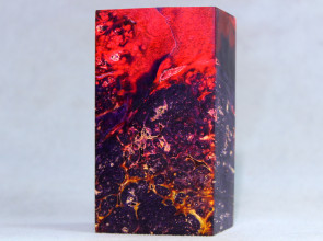 Stabilized Maple Burl Wood Mod Block